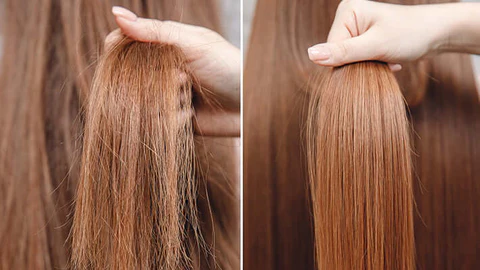 hair styling tool damage